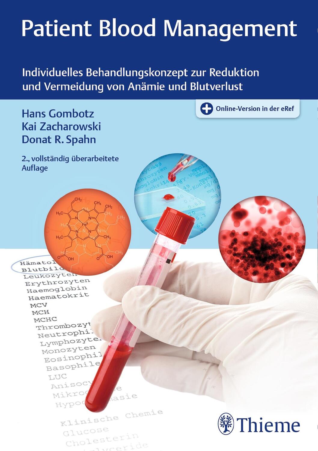 Cover: 9783132410770 | Patient Blood Management | Hans Gombotz (u. a.) | Bundle | 1 Buch