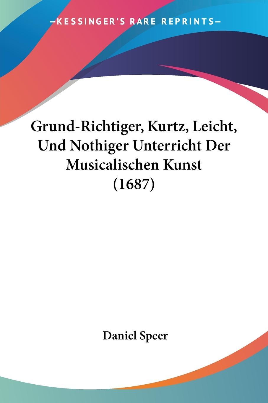 Cover: 9781104092160 | Grund-Richtiger, Kurtz, Leicht, Und Nothiger Unterricht Der...