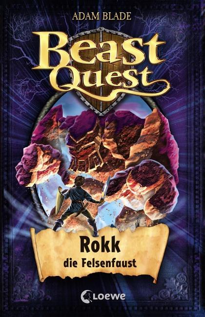 Cover: 9783785576410 | Beast Quest 27. Rokk, die Felsenfaust | Band 27 | Adam Blade | Buch