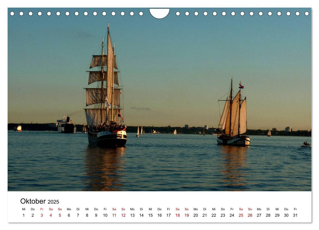 Bild: 9783435454181 | Impressionen von der Kieler Förde (Wandkalender 2025 DIN A4 quer),...