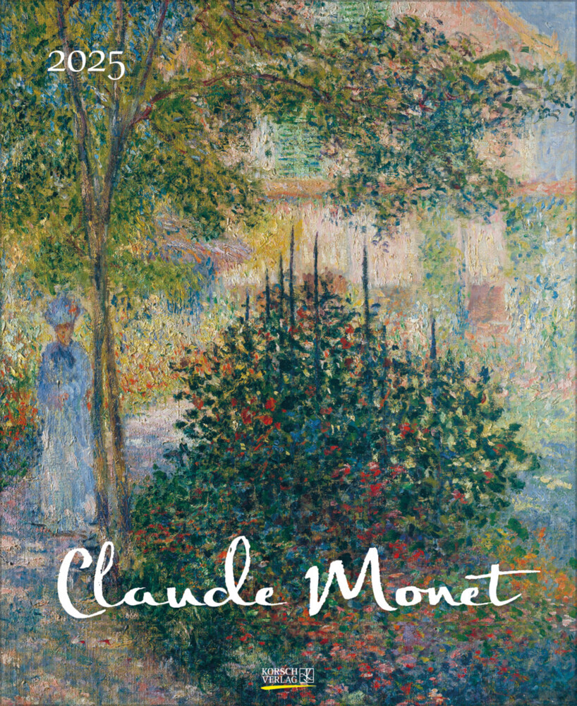 Cover: 9783731878377 | Claude Monet 2025 | Korsch Verlag | Kalender | Spiralbindung | 14 S.