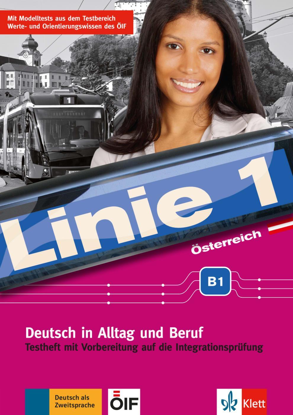 Cover: 9783126070478 | Linie 1 Österreich B1. Testheft mit Prüfungsvorbereitung und Audio-CD