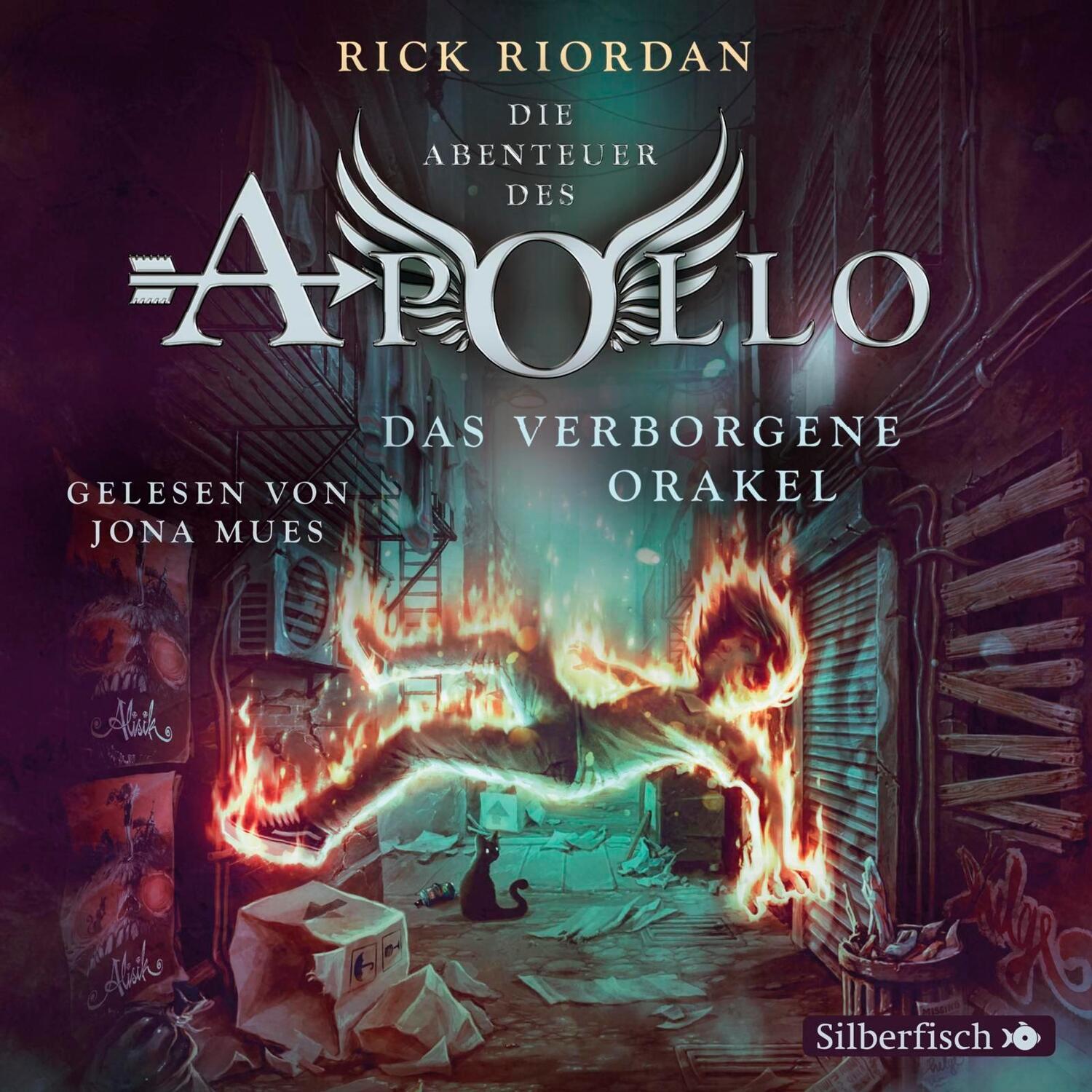 Cover: 9783867423458 | Das verborgene Orakel | Rick Riordan | Audio-CD | 5 Audio-CDs | 2017