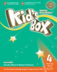Cover: 9781316628775 | Kid's Box Level 4 Activity Book with Online Resources British English