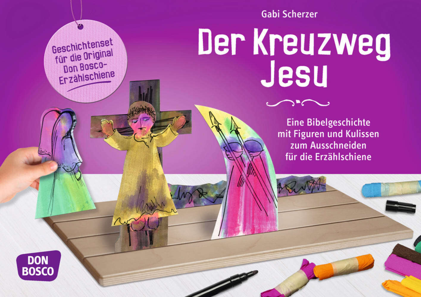 Cover: 9783769823547 | Der Kreuzweg Jesu, m. 1 Beilage | Gabi Scherzer | Bundle | 1 Broschüre
