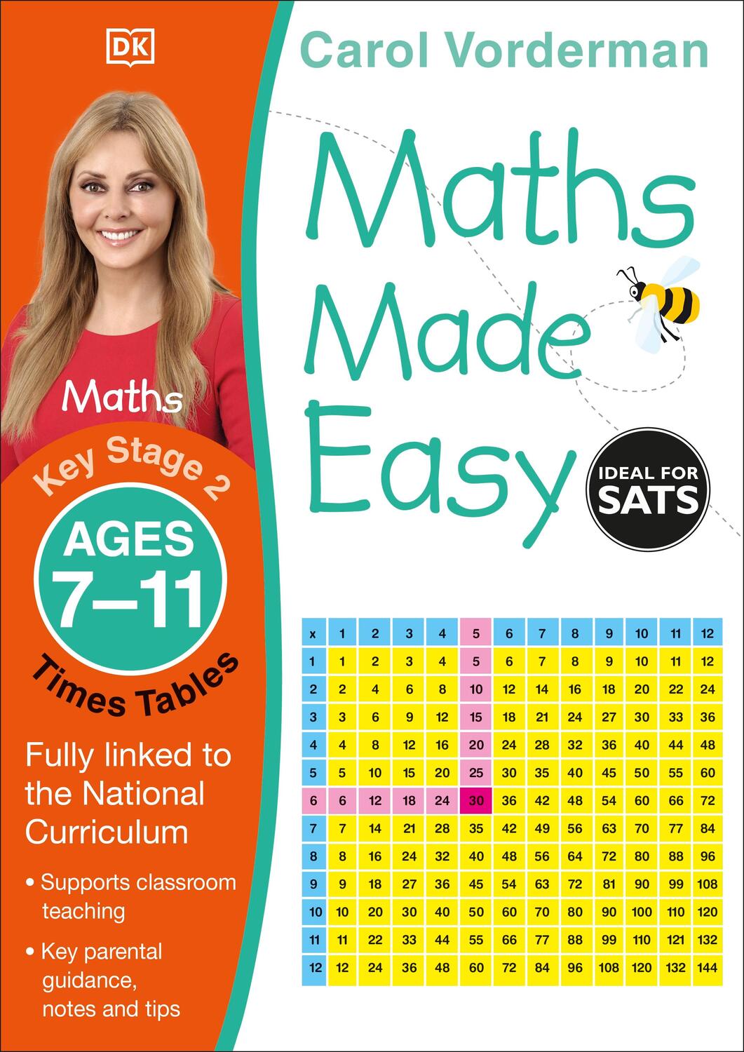 Cover: 9781409344902 | Maths Made Easy: Times Tables, Ages 7-11 (Key Stage 2) | Vorderman
