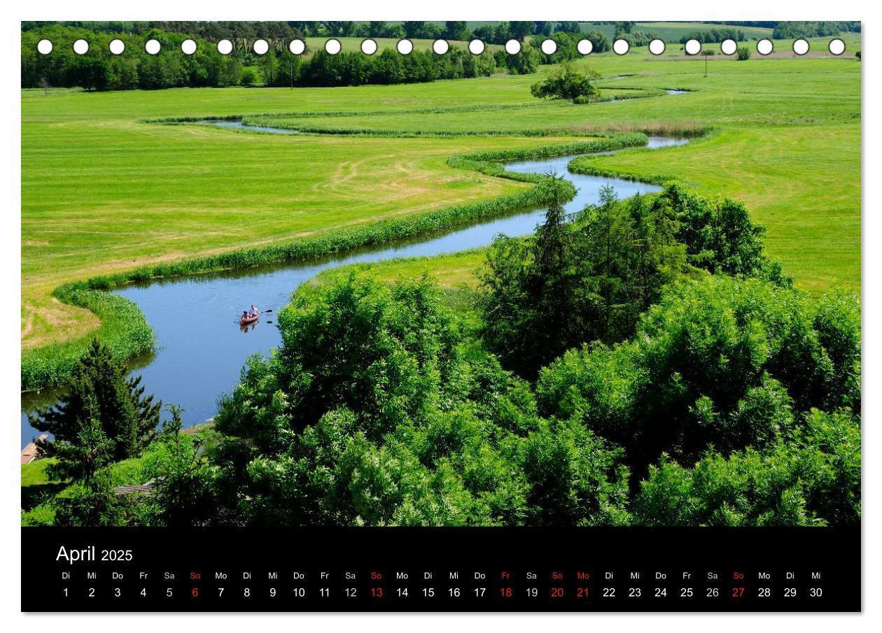 Bild: 9783435634903 | Wasserwandern in Mecklenburg-Vorpommern (Tischkalender 2025 DIN A5...