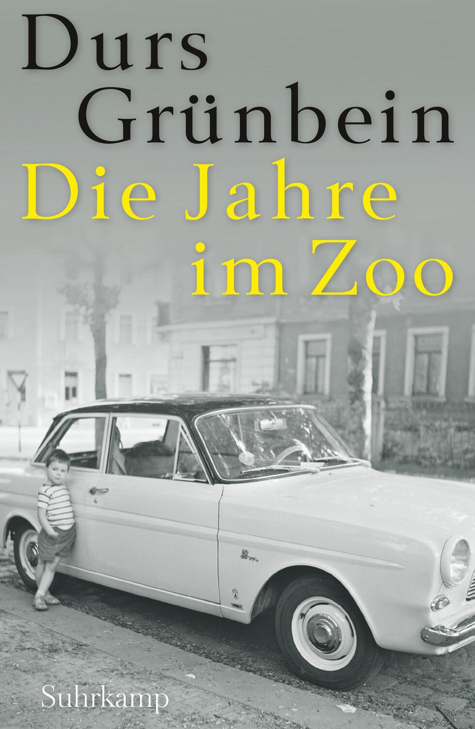 Cover: 9783518468180 | Die Jahre im Zoo | Ein Kaleidoskop | Durs Grünbein | Taschenbuch