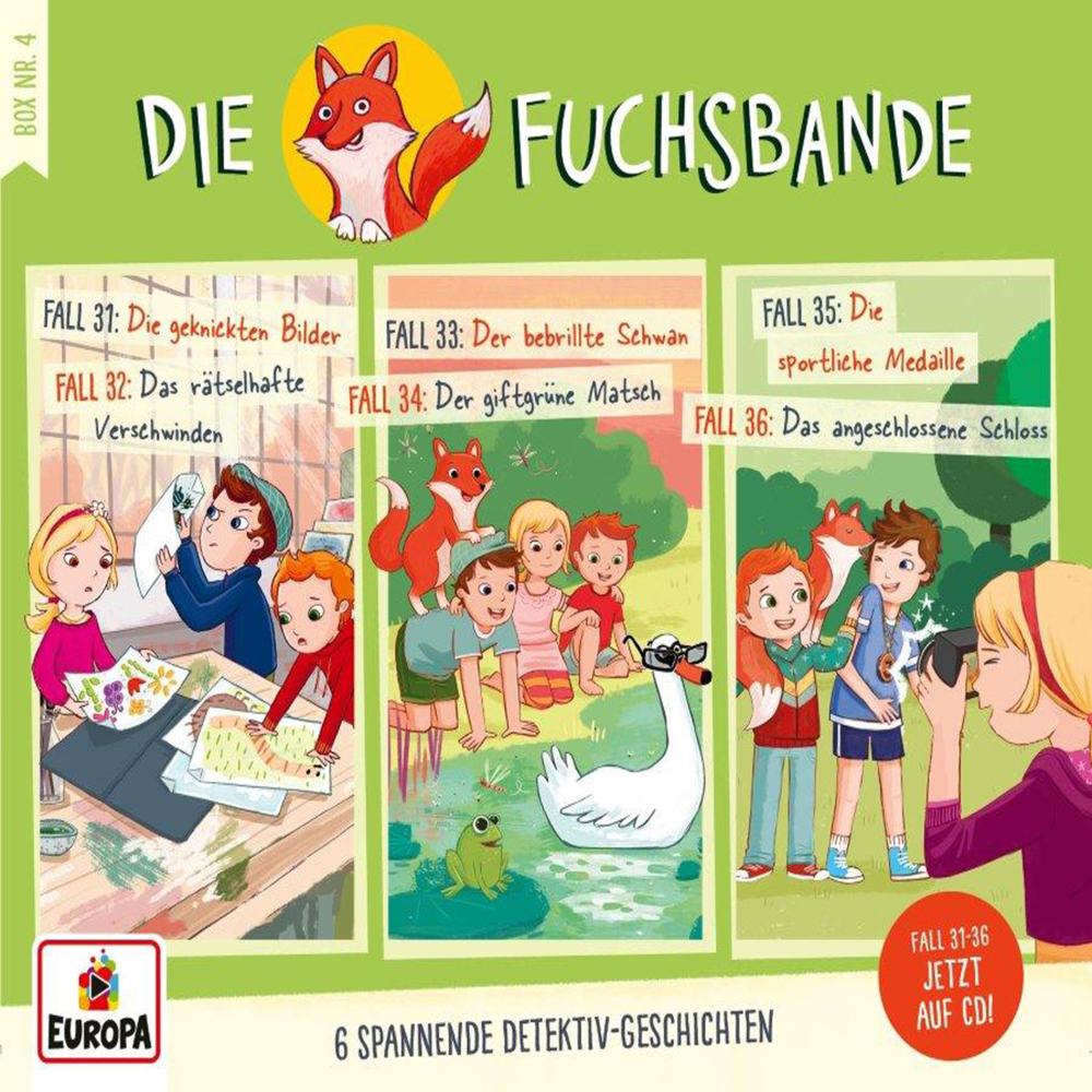 Cover: 194398810829 | Die Fuchsbande- 3er Detektivbox 04 (Folgen 16, 17 ,18) | Audio-CD