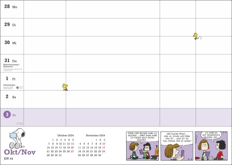 Bild: 9783756401116 | Peanuts Familienplaner Buch A5 2024. Familienkalender mit 5...