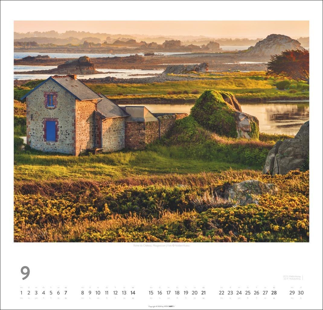 Bild: 9783839900277 | Bretagne Kalender 2025 - Stürmische Romantik | Kalender | 14 S. | 2025
