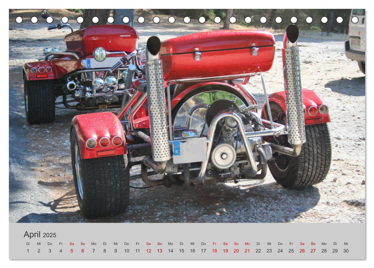 Bild: 9783435445370 | Trikes - Unterwegs auf drei Rädern (Tischkalender 2025 DIN A5...