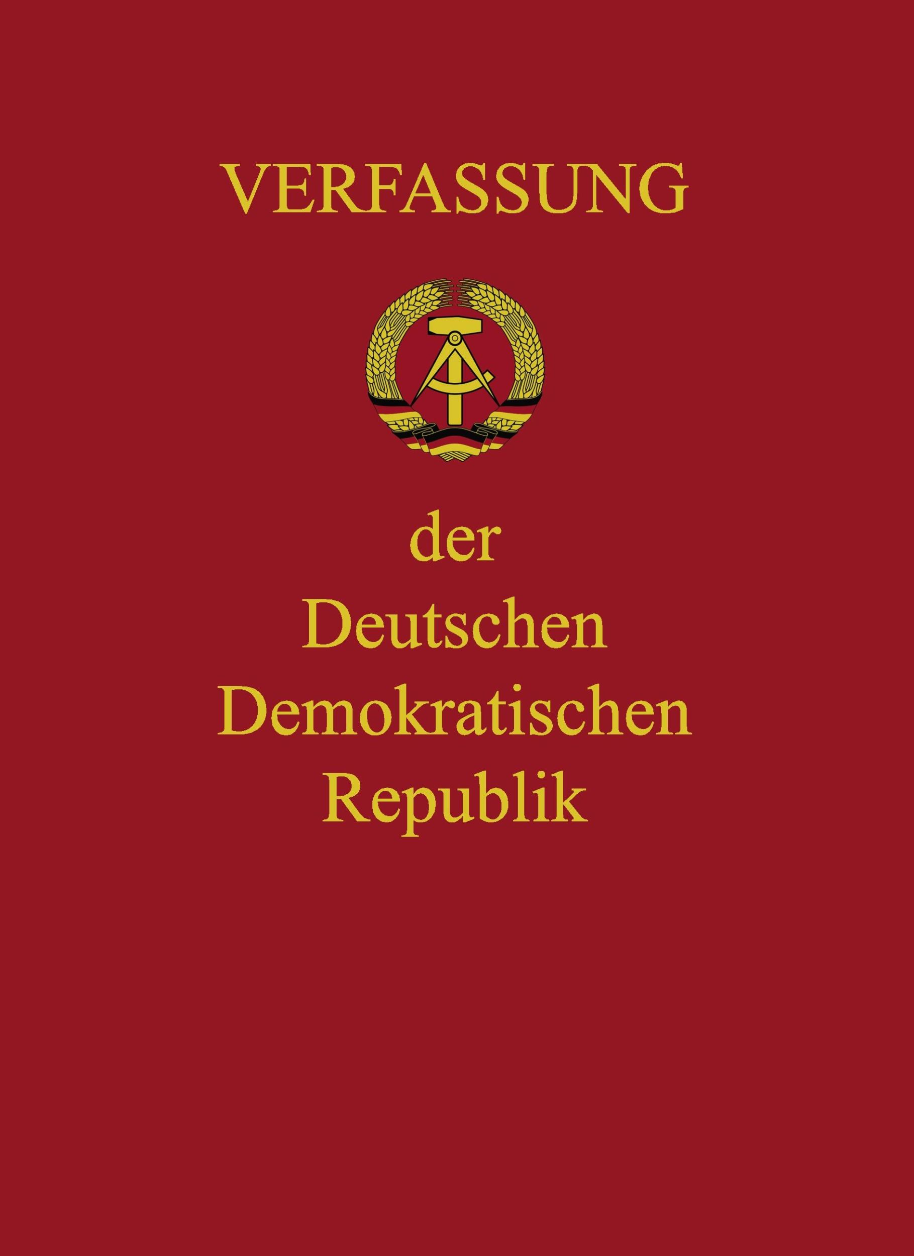 Cover: 9783939703174 | Verfassung der DDR. | Taschenbuch | 56 S. | Deutsch | 2007