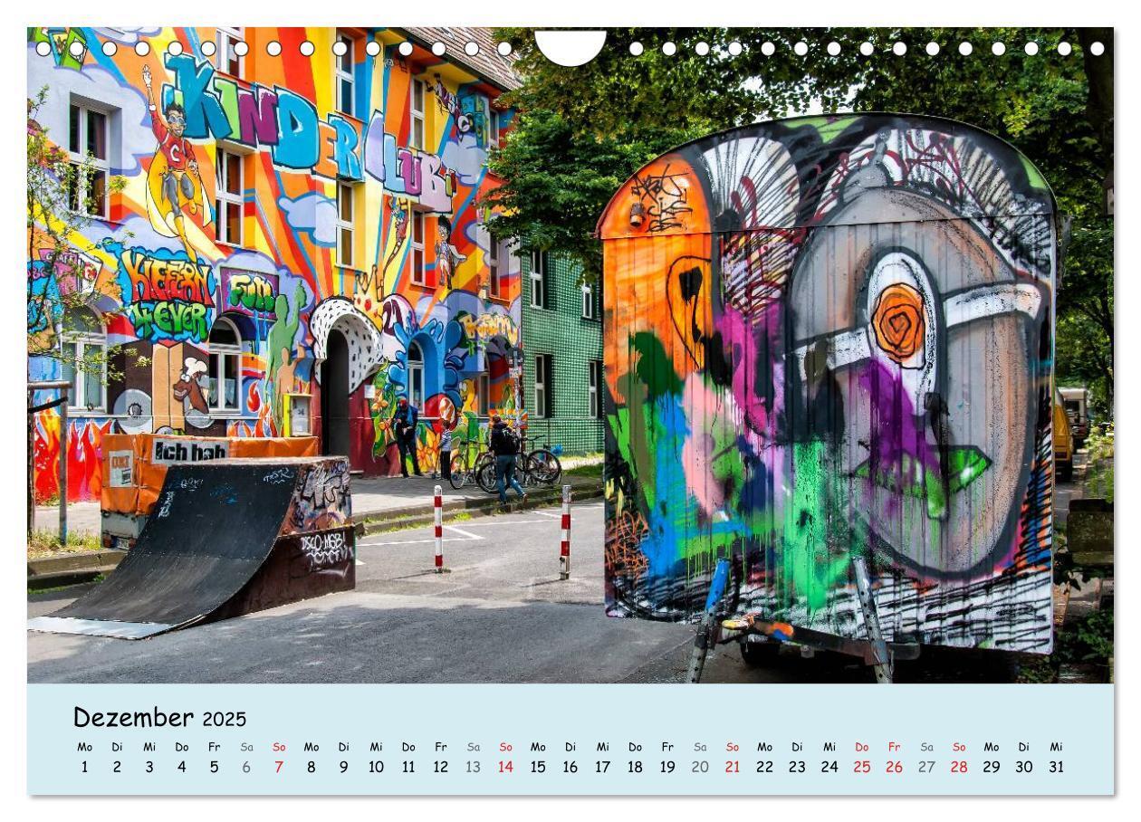 Bild: 9783435611249 | Düsseldorf - Die Kiefernstraße (Wandkalender 2025 DIN A4 quer),...