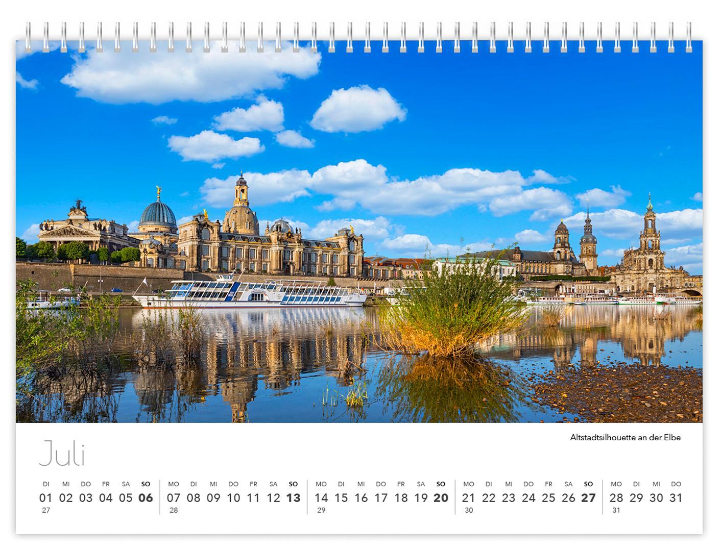 Bild: 9783910680791 | Kalender Dresden Elbflorenz kompakt 2025 | K4 Verlag (u. a.) | Deutsch