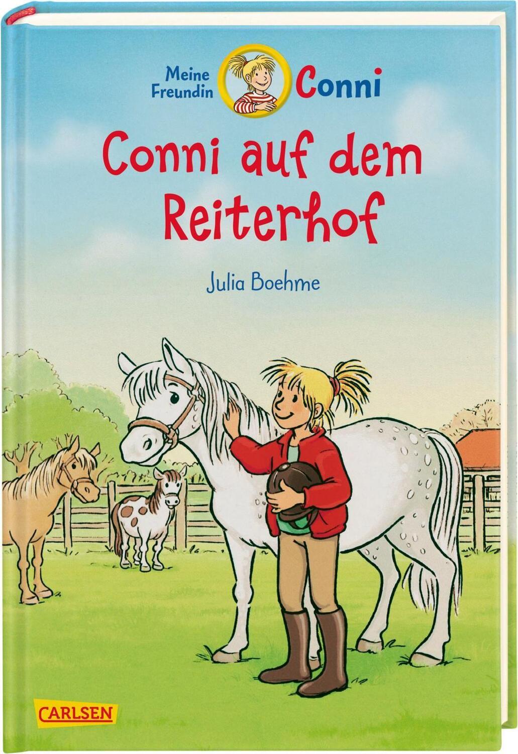 Cover: 9783551558510 | Conni auf dem Reiterhof (farbig illustriert) | Julia Boehme | Buch