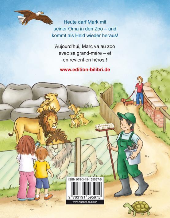 Rückseite: 9783191595975 | Im Zoo. Kinderbuch Deutsch-Französisch | Ulrike Fischer (u. a.) | 2015