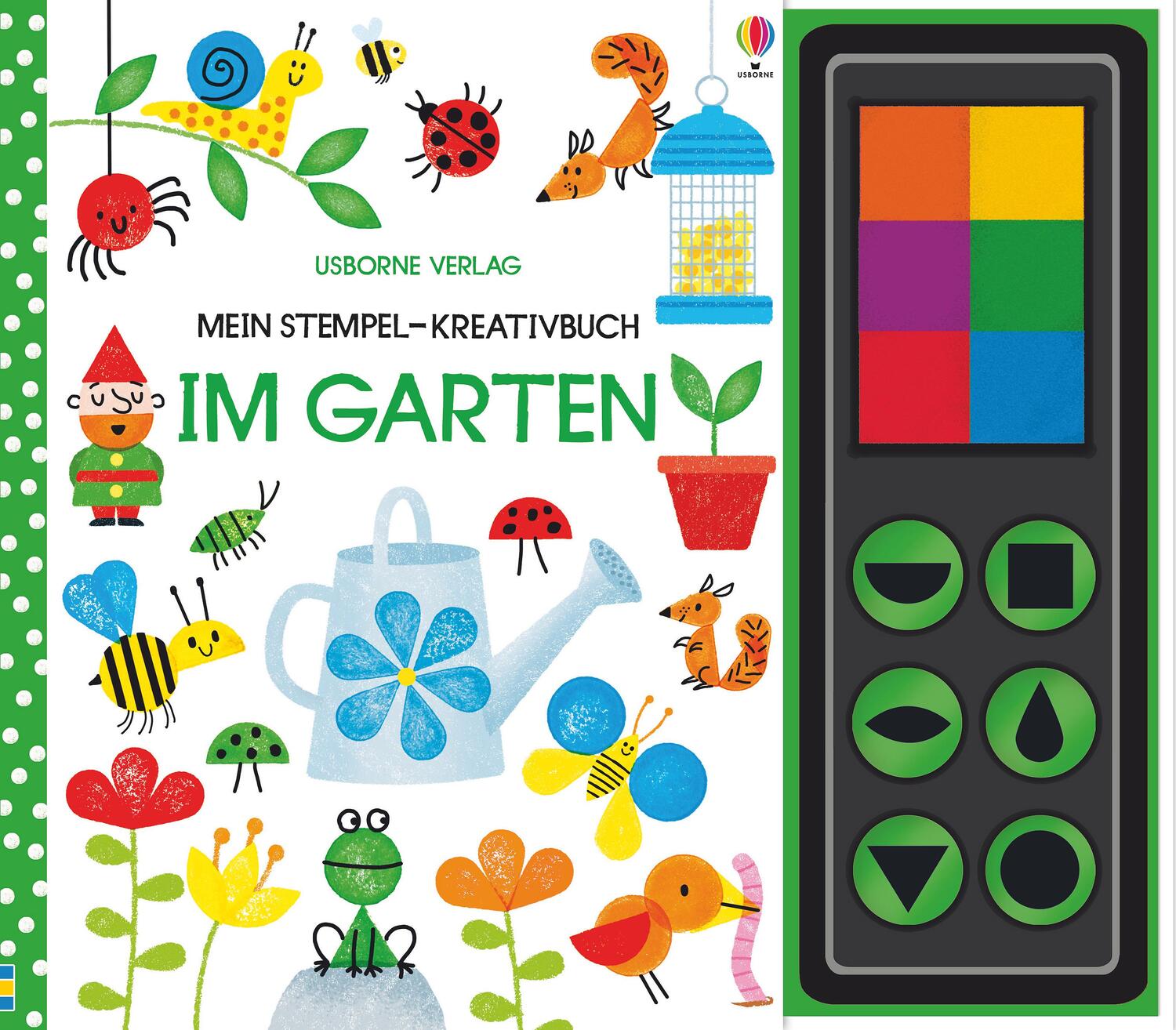 Cover: 9781782327998 | Mein Stempel-Kreativbuch: Im Garten | Fiona Watt | Buch | Deutsch