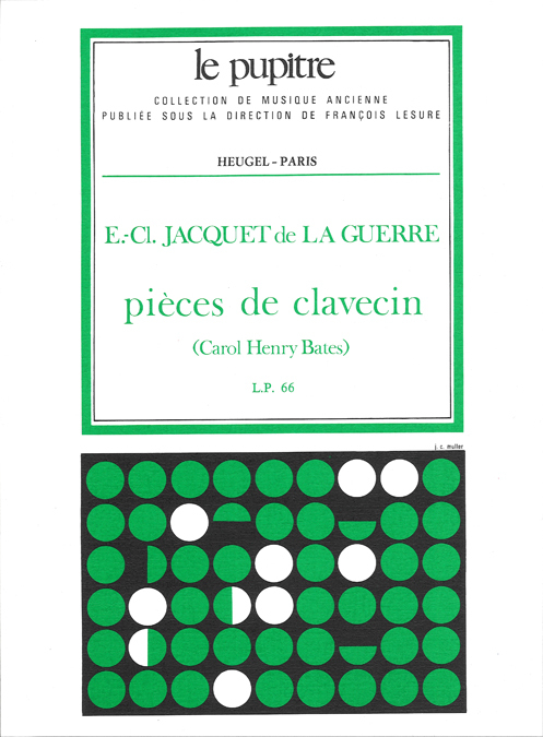 Cover: 9790047326294 | Jacquet de la Guerre: Pieces de clavecin | Guerre | Buch