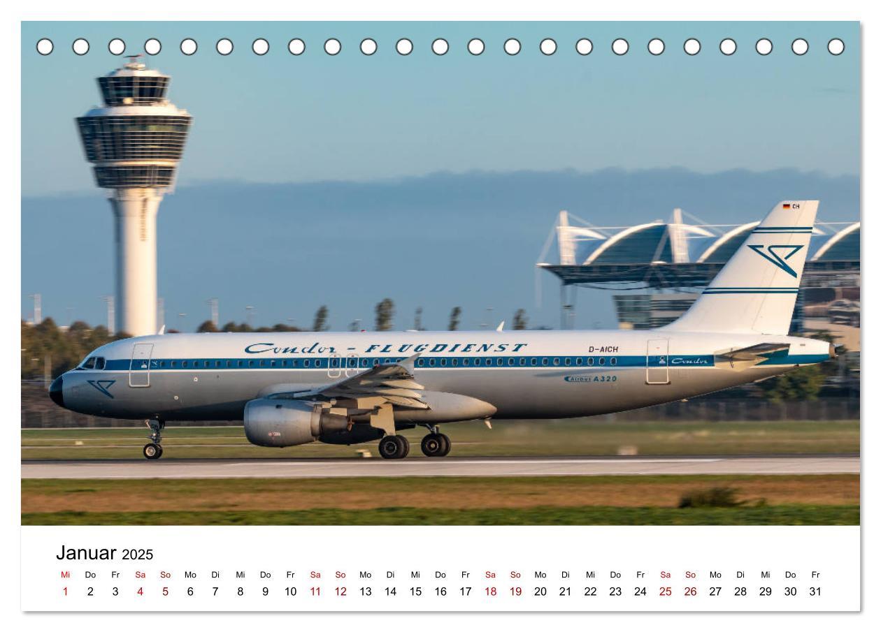 Bild: 9783435173211 | Planespotting am Flughafen München (Tischkalender 2025 DIN A5...