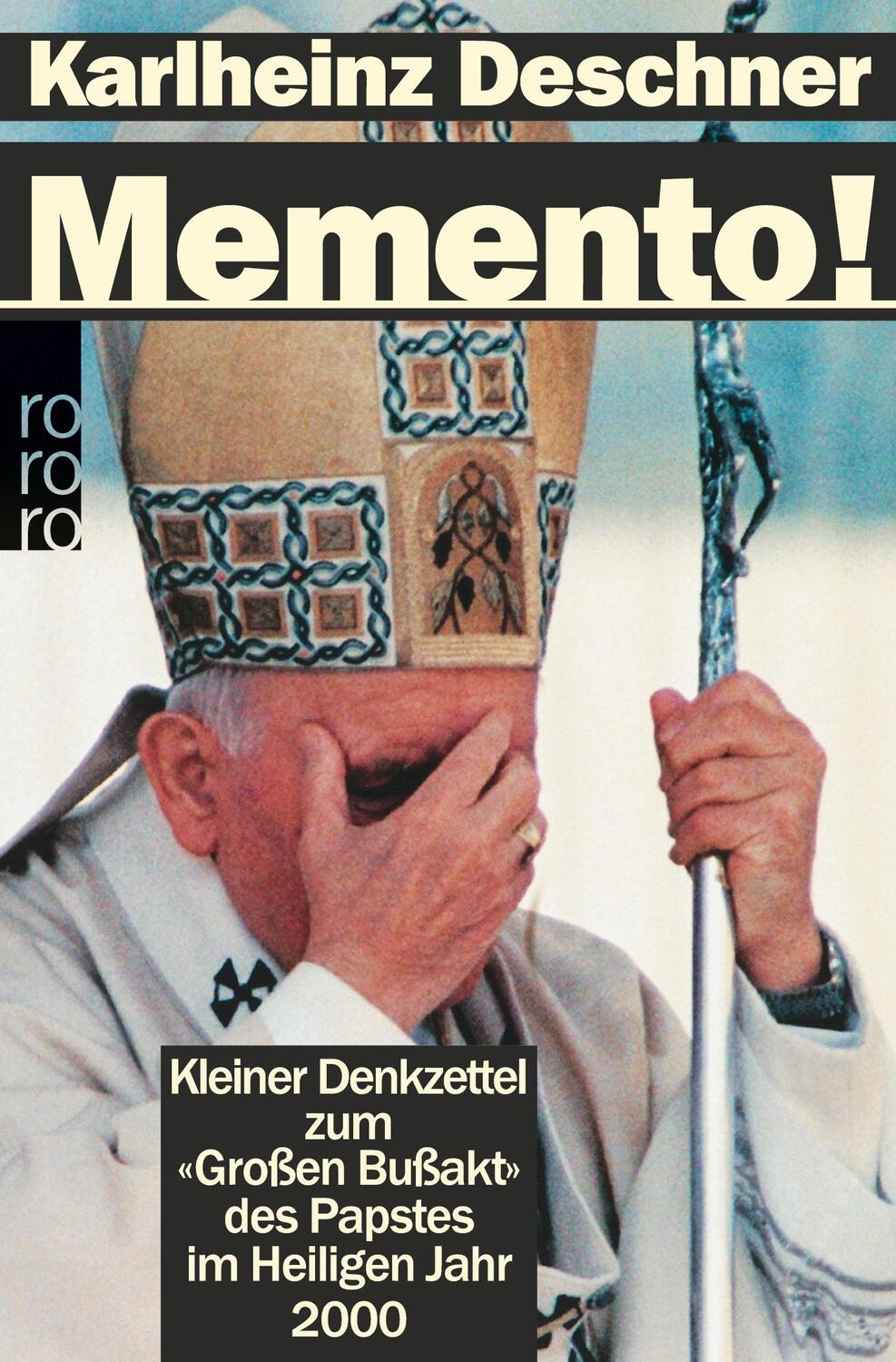 Cover: 9783499609268 | Memento! | Karlheinz Deschner | Taschenbuch | Paperback | 256 S.