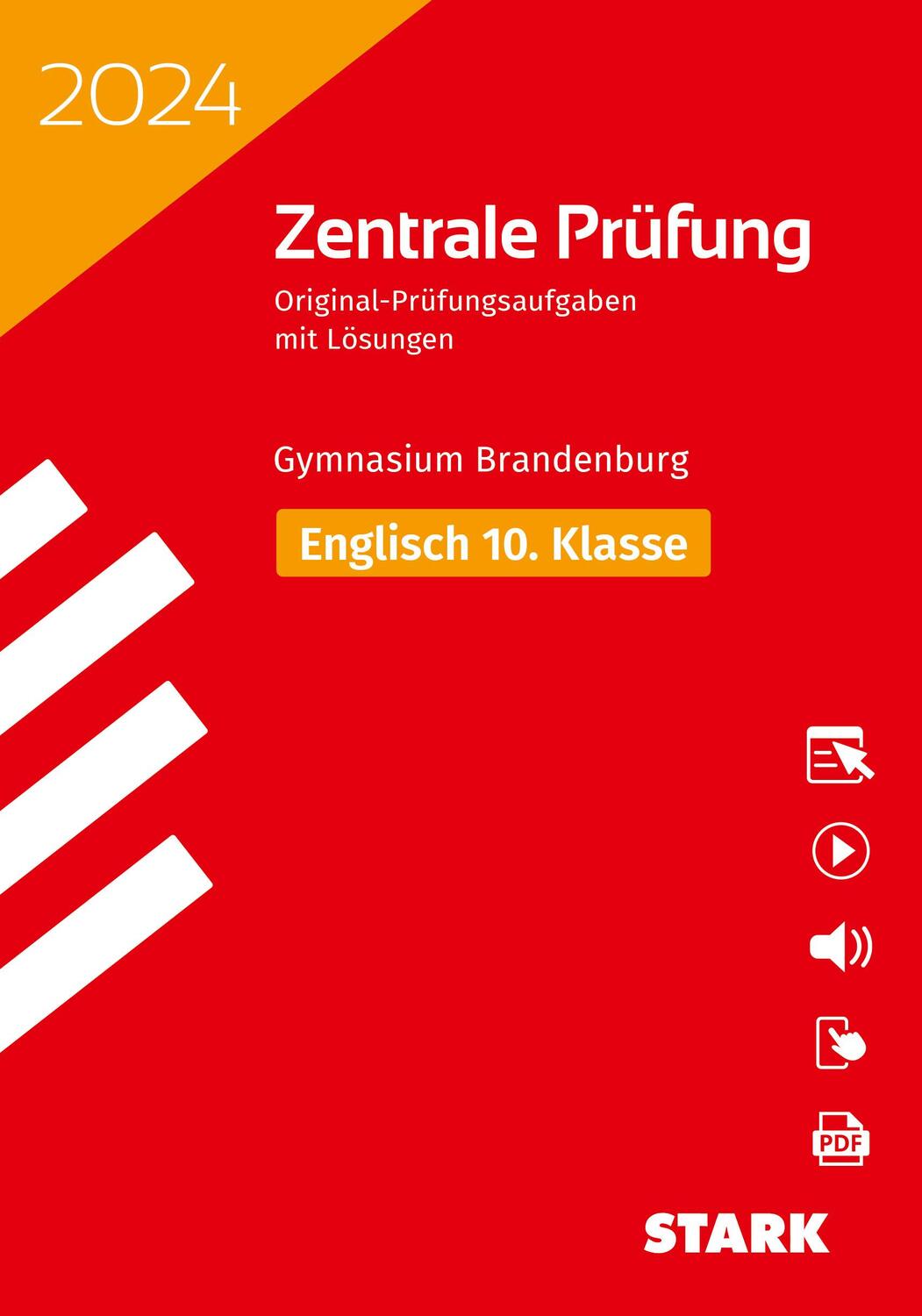 Cover: 9783849059149 | STARK Zentrale Prüfung 2024 - Englisch 10. Klasse - Brandenburg | 2023