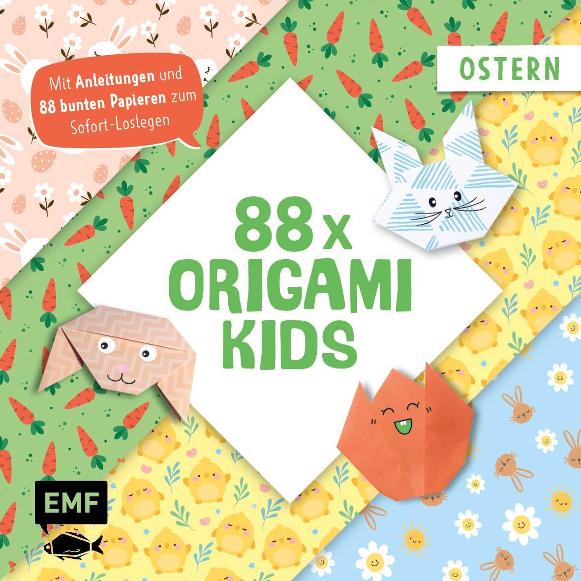 Cover: 9783745918496 | 88 x Origami Kids - Ostern | Thade Precht | Taschenbuch | 208 S.