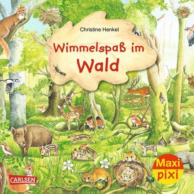 Cover: 9783551042965 | Maxi Pixi 282: Wimmelspaß im Wald | Christine Henkel | Broschüre