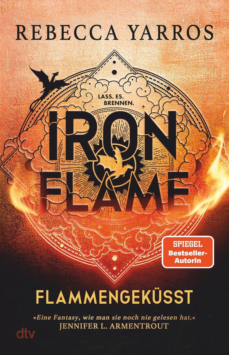 Cover: 9783423283939 | Iron Flame - Flammengeküsst | Rebecca Yarros | Buch | Fourth Wing