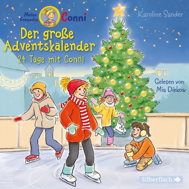 Cover: 9783745601008 | Der große Adventskalender, 2 Audio-CD | 24 Tage mit Conni | Sander