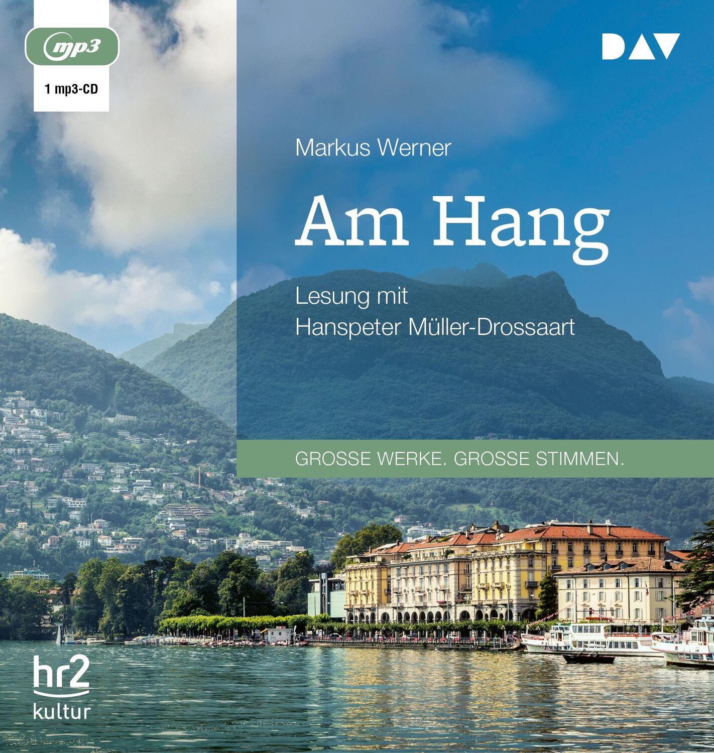 Cover: 9783742423481 | Am Hang | Lesung mit Hanspeter Müller-Drossaart (1 mp3-CD) | Werner