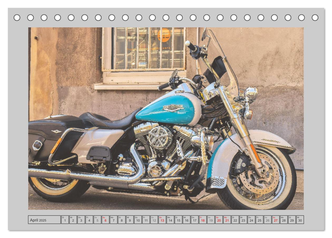 Bild: 9783383948992 | Vintage Bikes. Traumhafte Motorrad-Oldies (Tischkalender 2025 DIN...