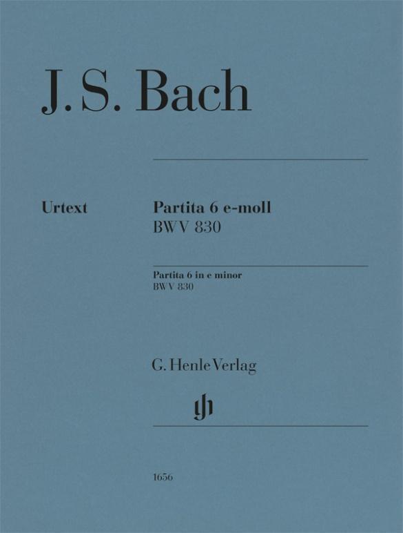 Cover: 9790201816562 | Johann Sebastian Bach - Partita Nr. 6 e-moll BWV 830 | Scheideler
