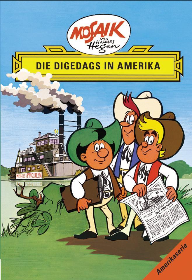 Cover: 9783730218730 | Die Digedags. Amerikaserie 01. Die Digedags in Amerika | Lothar Dräger