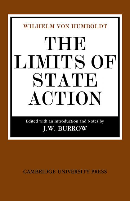 Cover: 9780521103428 | The Limits of State Action | Wilhelm Von Humboldt | Taschenbuch | 2008