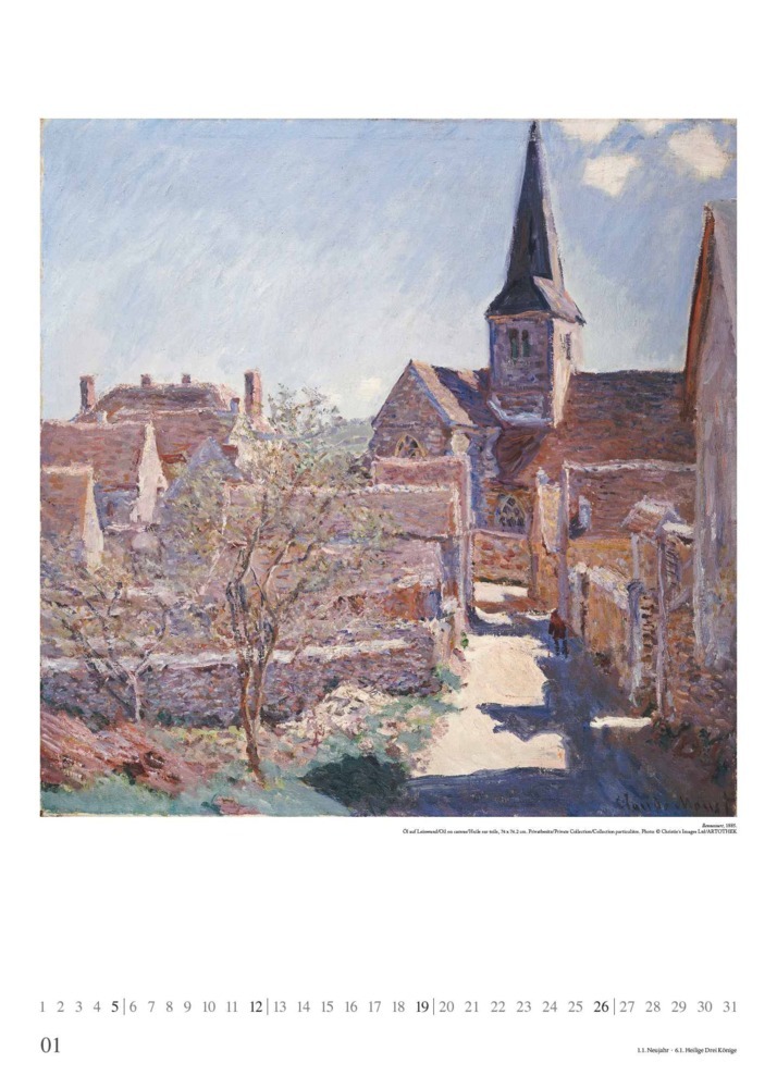 Bild: 4250809653303 | DUMONT - Claude Monet 2025 Wandkalender, 50x70cm, Posterkalender...