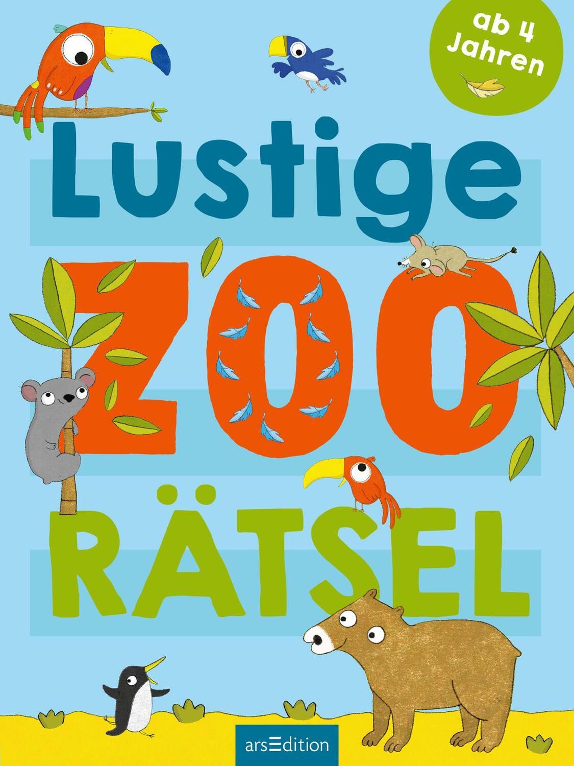 Bild: 9783845851808 | Lustige Zoo-Rätsel | Labyrinthe, Punkterätsel und vieles mehr | Buch