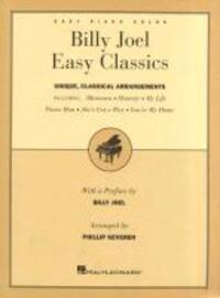 Cover: 9780793590230 | Billy Joel Easy Classics: Preface by Billy Joel | Taschenbuch | 1998
