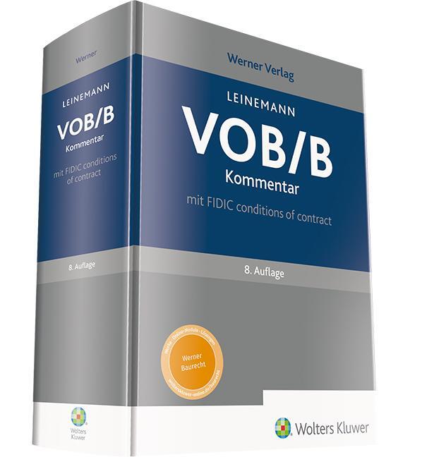 Cover: 9783804154926 | VOB/B Kommentar | mit FIDIC conditions of contract Kommentar | Buch
