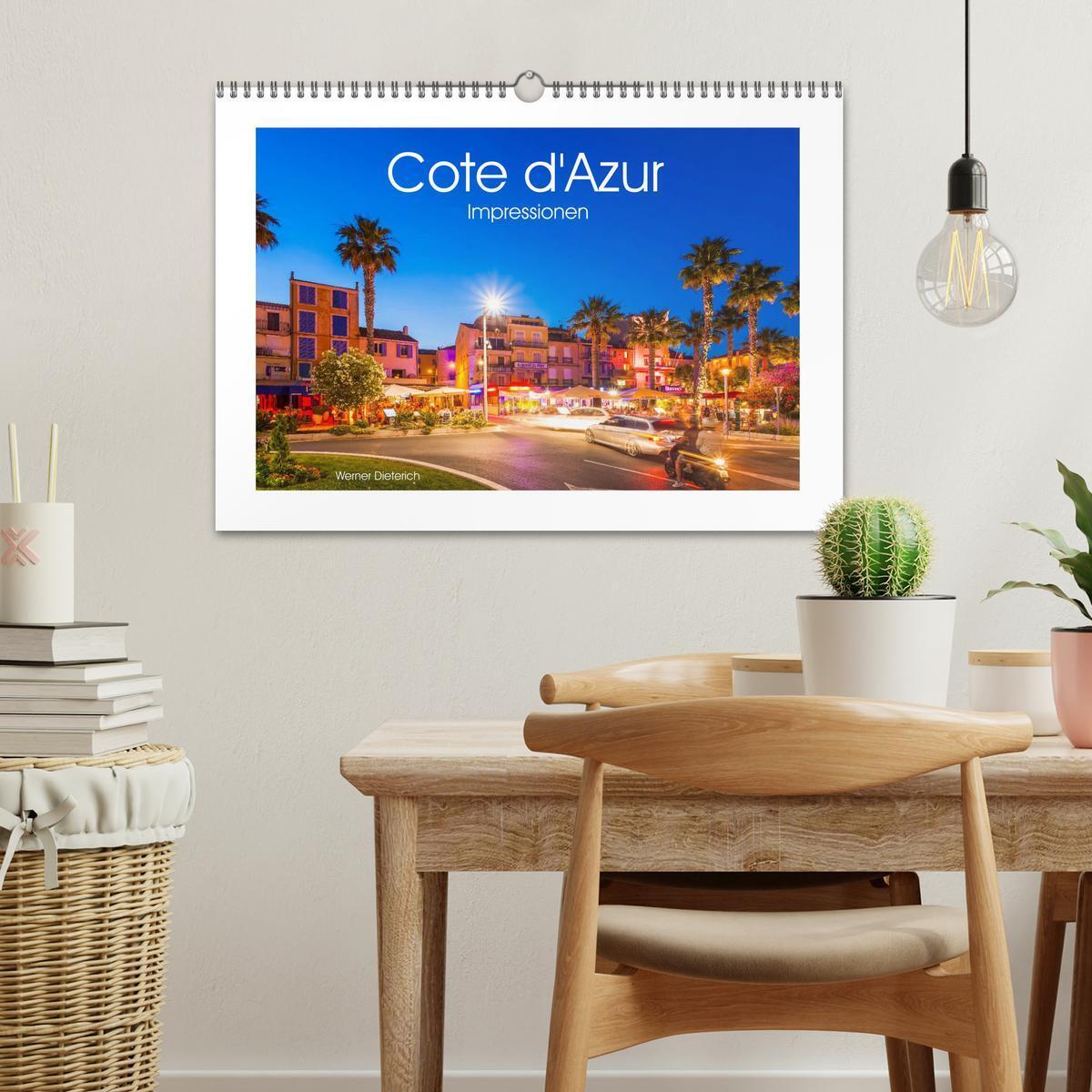 Bild: 9783435593200 | COTE D'AZUR Impressionen (Wandkalender 2025 DIN A3 quer), CALVENDO...