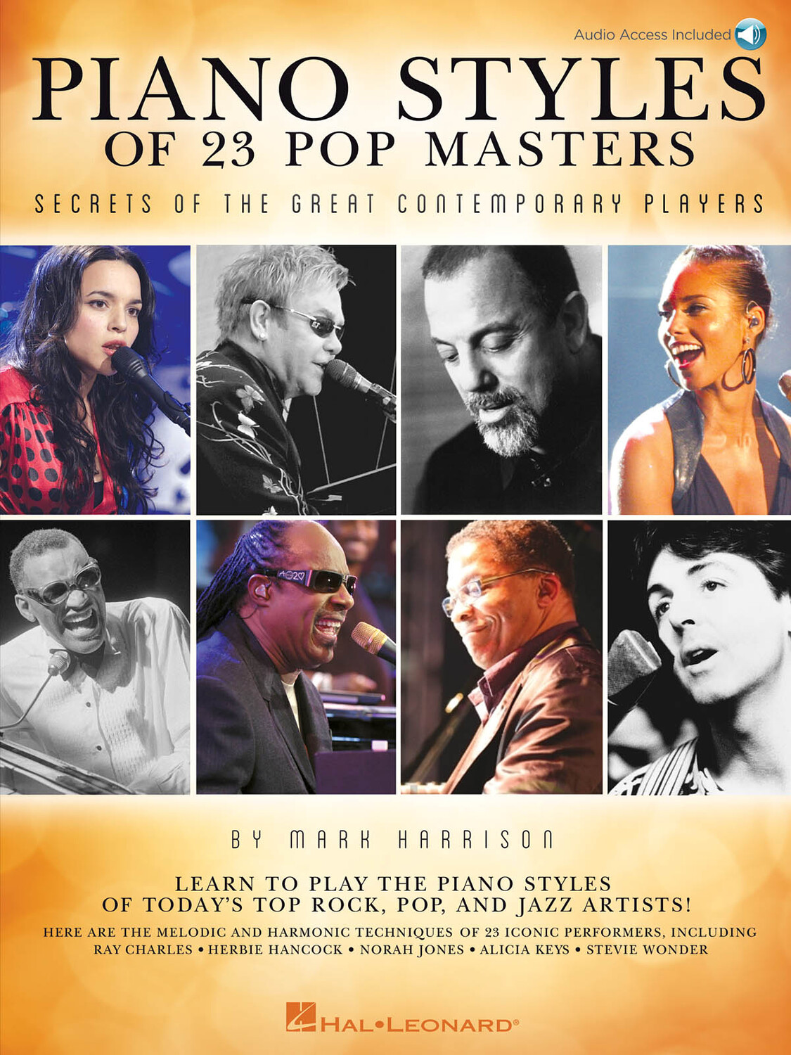 Cover: 884088656126 | Piano Styles of 23 Pop Masters | keyboard instruction | 2013