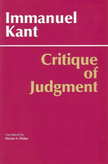 Cover: 9780872200258 | Critique of Judgment | Immanuel Kant | Taschenbuch | Hackett Classics