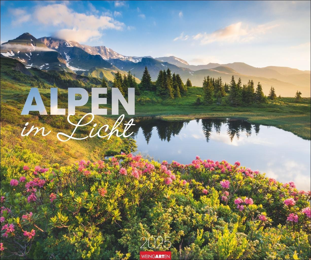 Cover: 9783839901113 | Alpen im Licht Kalender 2025 | Kalender | Spiralbindung | 14 S. | 2025