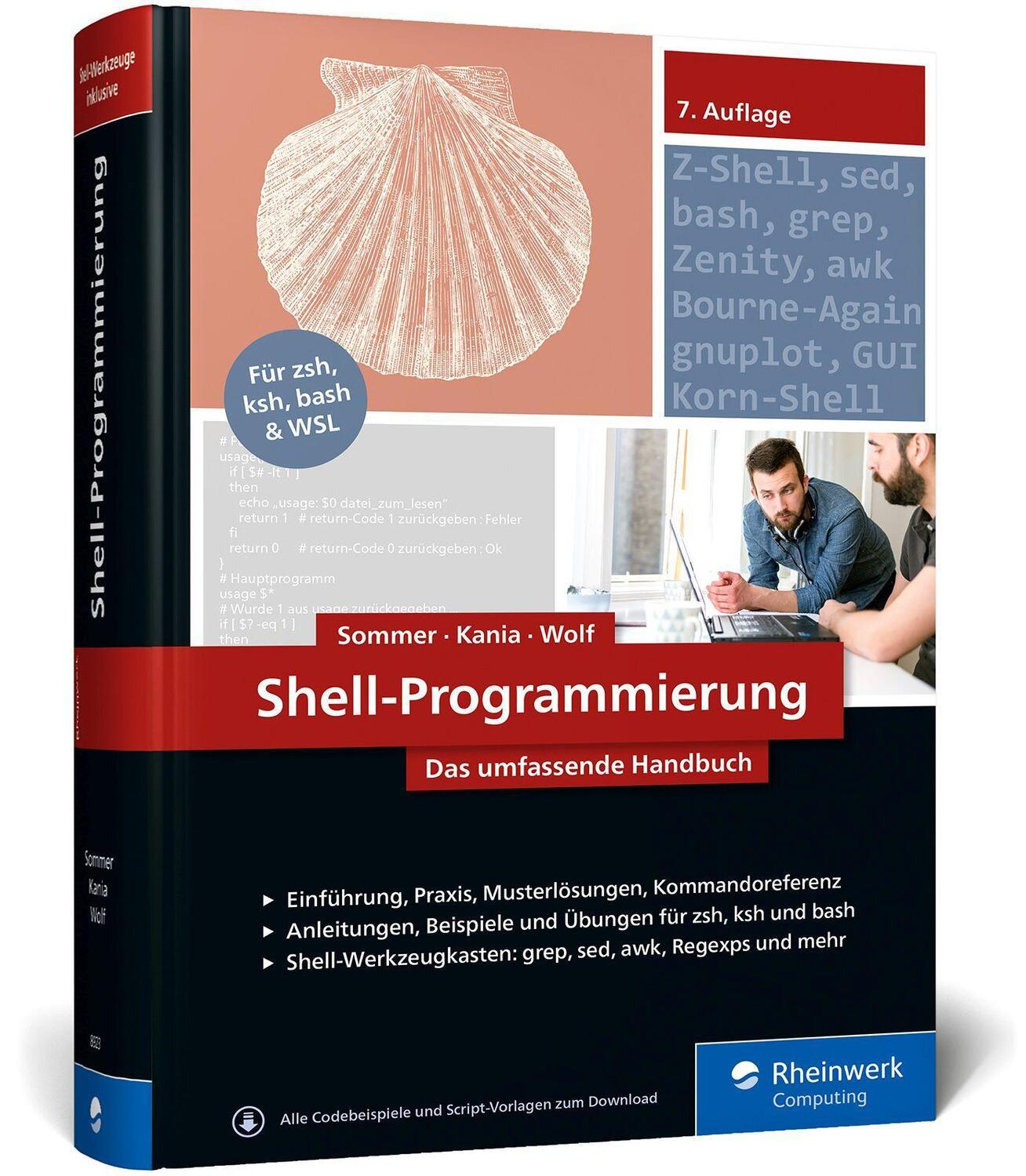 Cover: 9783836289238 | Shell-Programmierung | Frank Sommer (u. a.) | Buch | Deutsch | 2022