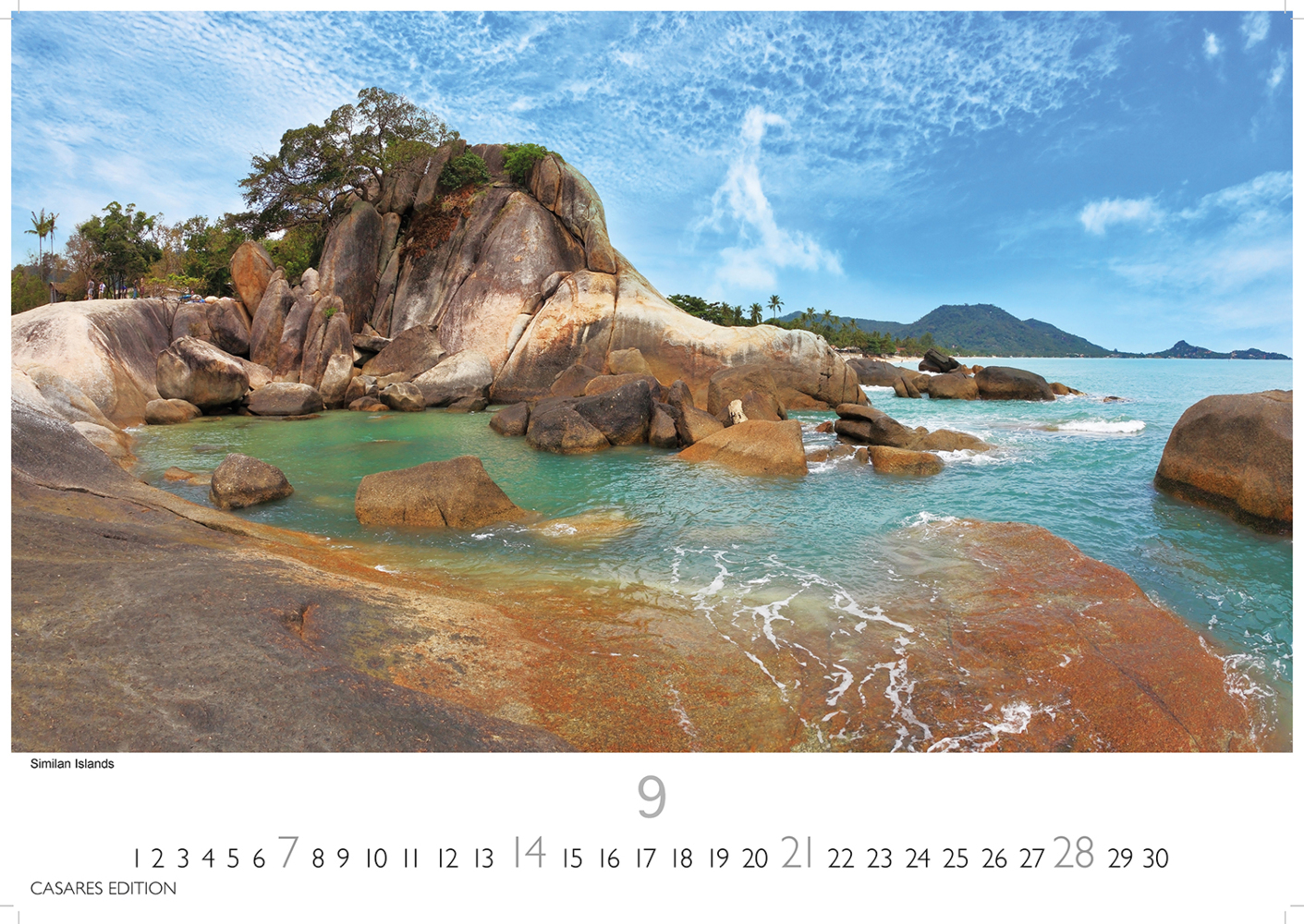 Bild: 9781835242407 | Thailand 2025 L 35x50cm | Kalender | 14 S. | Deutsch | 2025