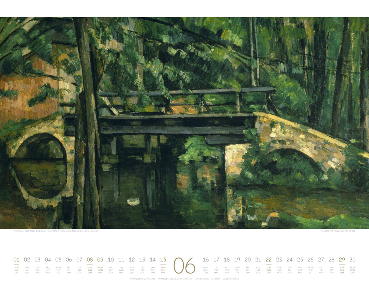 Bild: 9783838425559 | Kunstwerk Wald Kalender 2025 | Ackermann Kunstverlag | Kalender | 2025