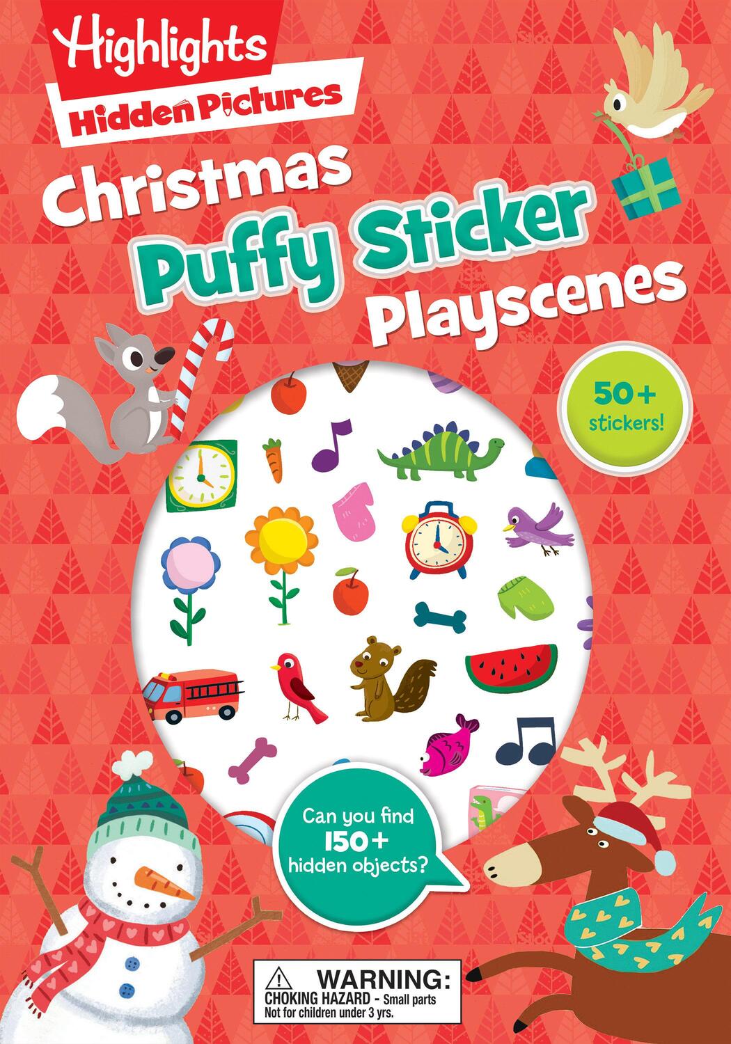 Cover: 9781644721179 | Christmas Hidden Pictures Puffy Sticker Playscenes | Highlights | Buch