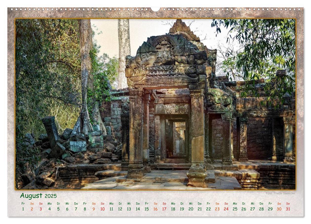 Bild: 9783435471119 | Kambodscha, Angkor Thom, Angkor Wat und Bayon (Wandkalender 2025...