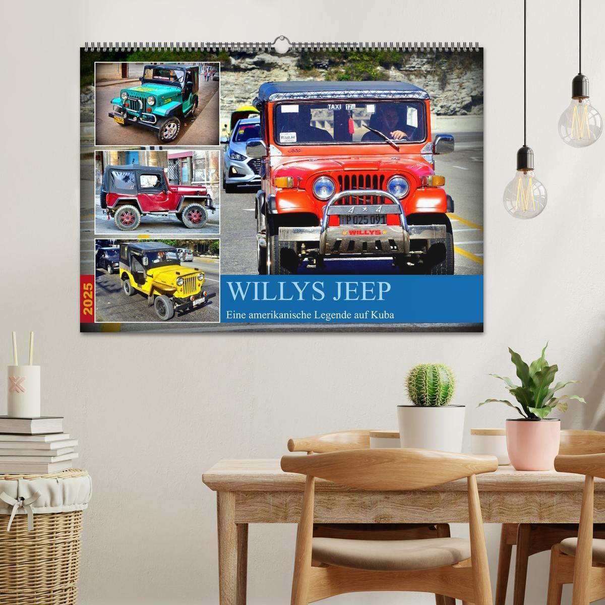 Bild: 9783383785030 | Willys Jeep - Eine amerikanische Legende auf Kuba (Wandkalender...