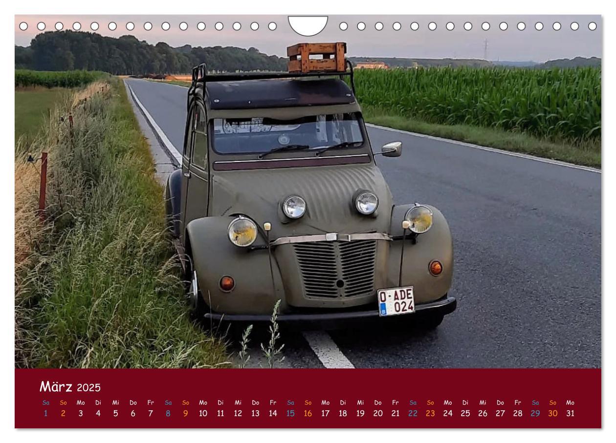 Bild: 9783383948787 | Citroen 2 CV Kult um die Ente (Wandkalender 2025 DIN A4 quer),...